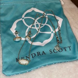 Kendra Scott necklace and earring set
